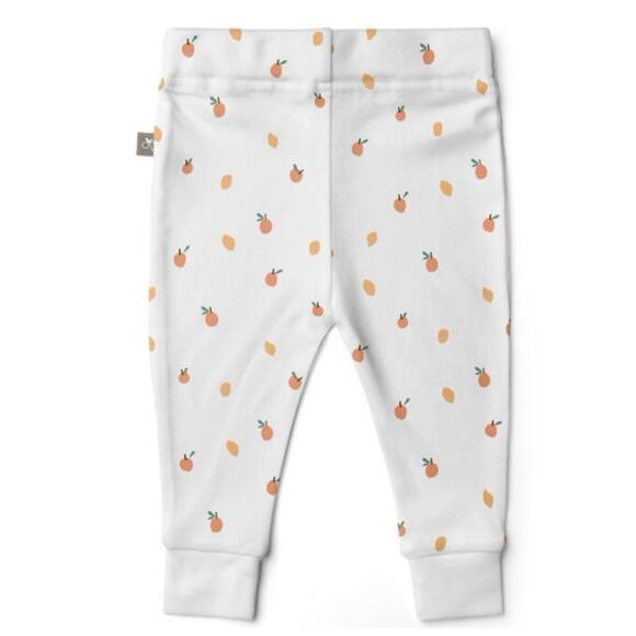 Goumi Viscose from bamboo organic cotton pants 10-12 years NWT citrus - Picture 1 of 2